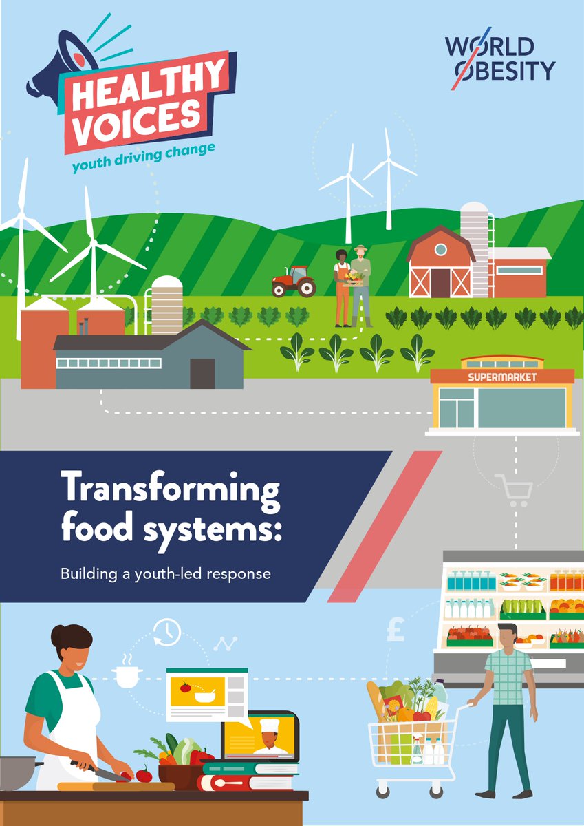 WorldObesity's tweet photo. Have you seen our #Youth-oriented advocacy briefing on #FoodSystems? 🍎

Redesigning food systems is vital to ensure access to affordable, #sustainable diets. It has the potential to end all forms of malnutrition, including #obesity.

➡️ https://t.co/SctsoV0z86 https://t.co/i2KcDG1ea9