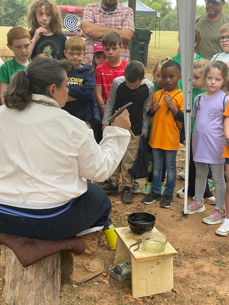 Madison County Indian Education Festival. Students participated in demonstrations &amp; exhibits such as Copper Work, Storytelling, Bow &amp; Arrows, White Horse Drums, and the 5 Native American Regions Museum.