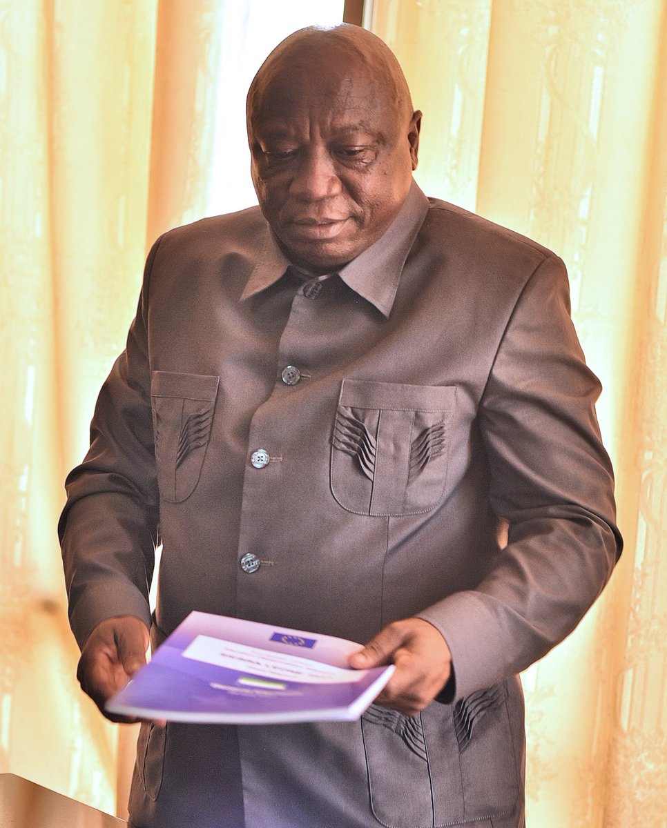 Chief Observer @EvinIncir presented EU EOM Sierra Leone Final Report to Abdulai Caulker, National Security Coordinator, Office of National Security and exchanged on prospective steps towards the implementation of mission’s recommendations.