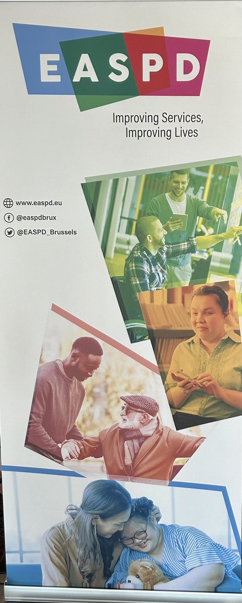 Katie_ENABLE's tweet image. Delighted to accept on behalf of the people we serve @EASPD_Brussels Best Practice award for @Enable_Tweets #PAmodel at international #innovation4inclusion conference
Thanks to the talented artist at omillaan.fi who hand made the award @Theresa_Shearer @MariGalletly