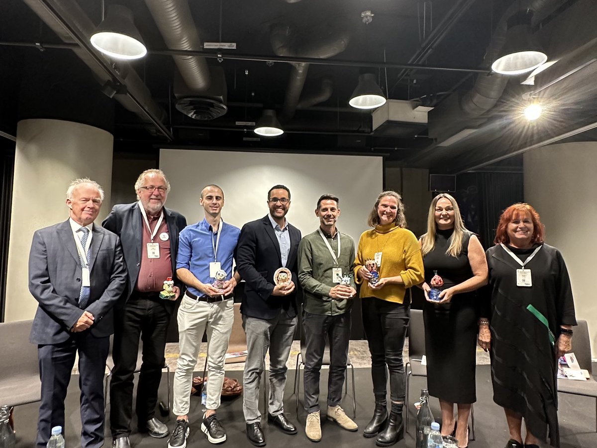 Katie_ENABLE's tweet image. Delighted to accept on behalf of the people we serve @EASPD_Brussels Best Practice award for @Enable_Tweets #PAmodel at international #innovation4inclusion conference
Thanks to the talented artist at omillaan.fi who hand made the award @Theresa_Shearer @MariGalletly