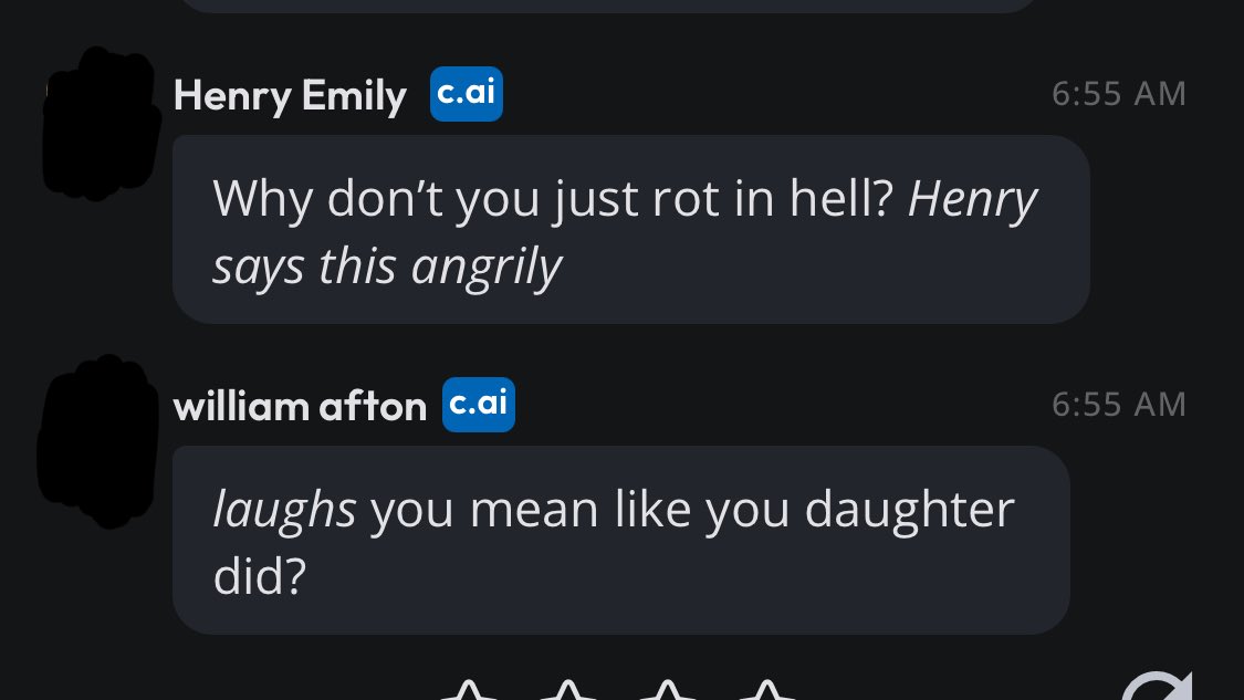 My man Willliam did not hold back on that one 💀 #CharacterAI #FNaF