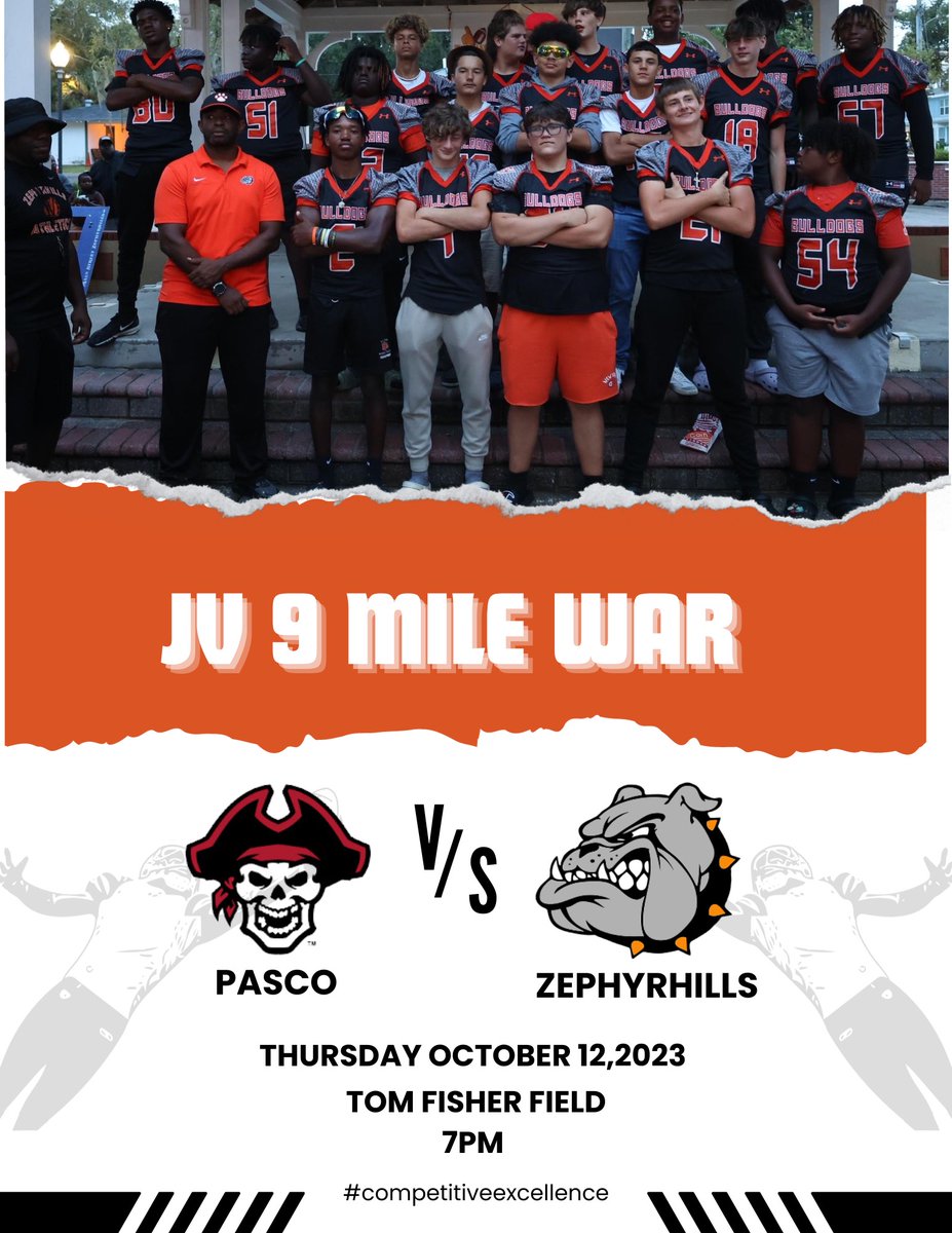 The start of the 9 mile war begins at 7pm! #competitiveexcellence