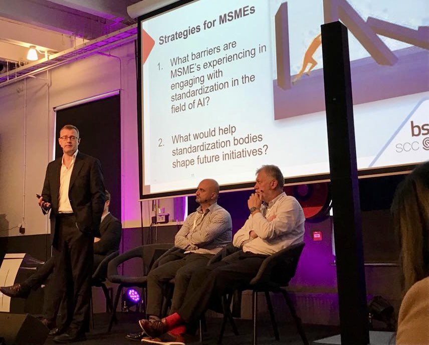 Delighted to co-chair the “Embracing Standardization for Innovation - Challenges and Opportunities for Micro to Small Medium Enterprises” workshop at <a href="/WorldSummitAI/">World Summit AI: We do AI different.</a>, in partnership with <a href="/BSI_UK/">BSI UK</a> and <a href="/StandardsCanada/">Standards Council of Canada</a> 

#WSAI2023 #AI #ArtificialInteligence #AI4good #WorldSummitAI