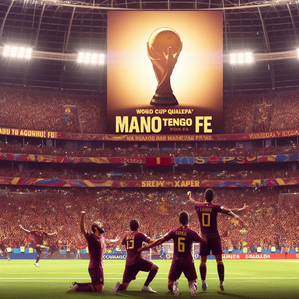 Alijox's tweet photo. Aprovechando que La #Vinotinto juega hoy un importante partido contra Brasil, aprovecho para subir algunas imágenes que cree con la ayuda de la IA, donde le pedí que mostrara la pasión y el sentimiento del venezolano hacia la selección y aquí algunos de los resultados: https://t.co/HixXvWykOX