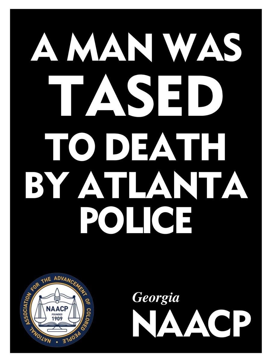 The City of Atlanta must release the tape now! Say his name. #JohnnyHolloman #atlpol #gapol #NAACP