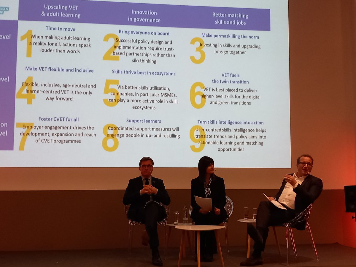 ernvillalba's tweet photo. Happy to see how #ValidationEurope is featured as fundamental in the #skillsreviolution in the #EuropeanYearofSkills event @cedefop #Mindthegaps
๐
We have to rise to the occasion!
@ETUCE_CSEE @andrinaeuropa @VPLBiennale @rpl_network @EU_Social @ILO_SKILLS @UIL @etfeuropa https://t.co/1XIRM75CPV
