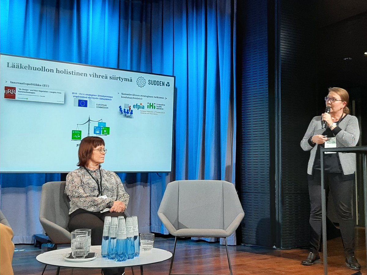 Suomalaiset haluavat tukea ympäristölle vähemmän haitallisien lääkkeiden kehitystä. Tarvitaan paljon yhteistyötä lääkkeiden elinkaaristen ympäristövaikutusten taklaamiseen ja <a href="/SUDDENresearch/">SUDDEN</a> toi yhteen lääke- ja ympäristöalan osaajat. Innovaatiorahoitusta tarvitaan jatkossakin.