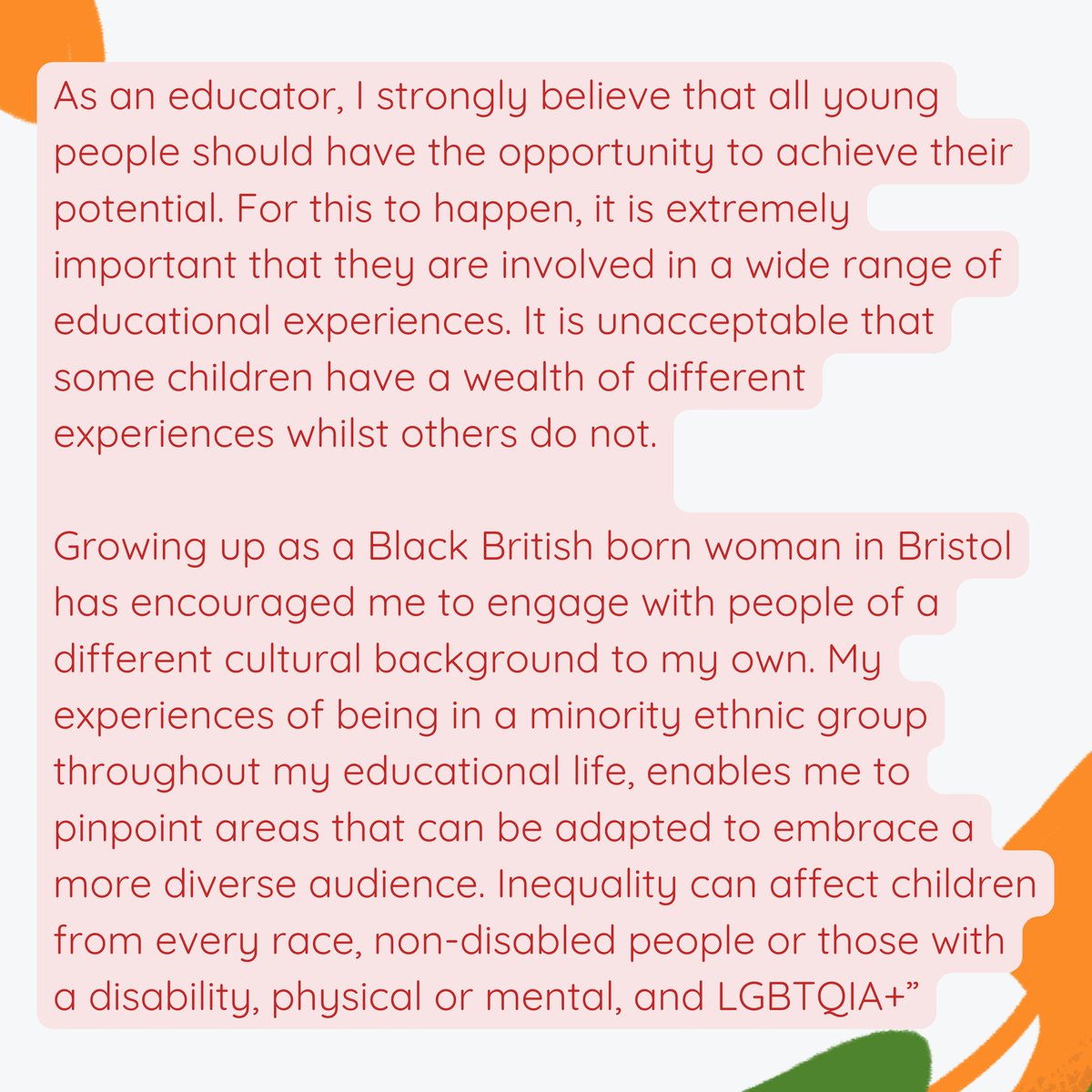 This #BlackHistoryMonth2023, we want to spotlight &amp; thank our wonderful Trustee, Shawnett Morgan, who has made significant contributions in leadership and governance to Ablaze over the last couple of years &amp; has dedicated her career to working in education.
 
#SalutingOurSisters