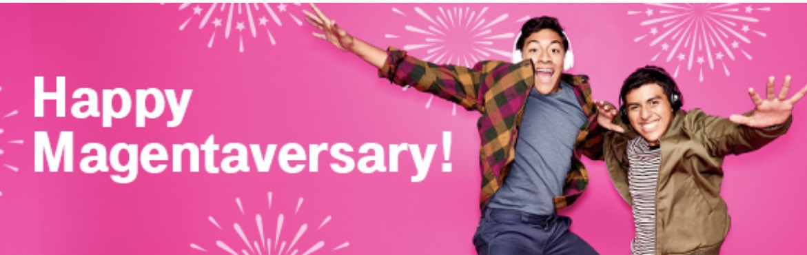 Happy 14 Year Magentaversary @Jmaldon035 , Jose Thank you for always being there for your team and thank you for all you do each and everyday! 🤩 🤩 🥳 🥳 you are very appreciated!