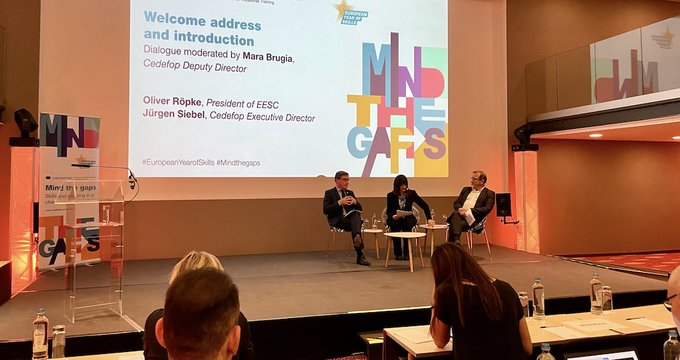 ernvillalba's tweet photo. Happy to see how #ValidationEurope is featured as fundamental in the #skillsreviolution in the #EuropeanYearofSkills event @cedefop #Mindthegaps
๐
We have to rise to the occasion!
@ETUCE_CSEE @andrinaeuropa @VPLBiennale @rpl_network @EU_Social @ILO_SKILLS @UIL @etfeuropa https://t.co/1XIRM75CPV