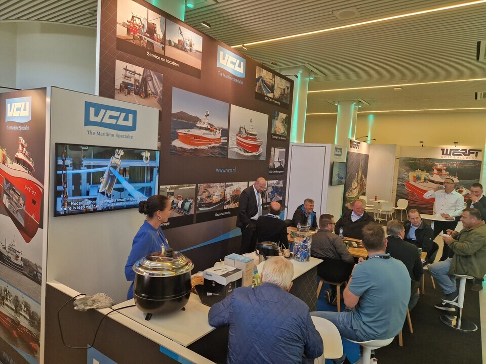 VCU_NL's tweet photo. We had great days at #DANFISH 2023 in Aalborg. A big thanks for all our visitors! 🙌 https://t.co/UGY8jpuseg