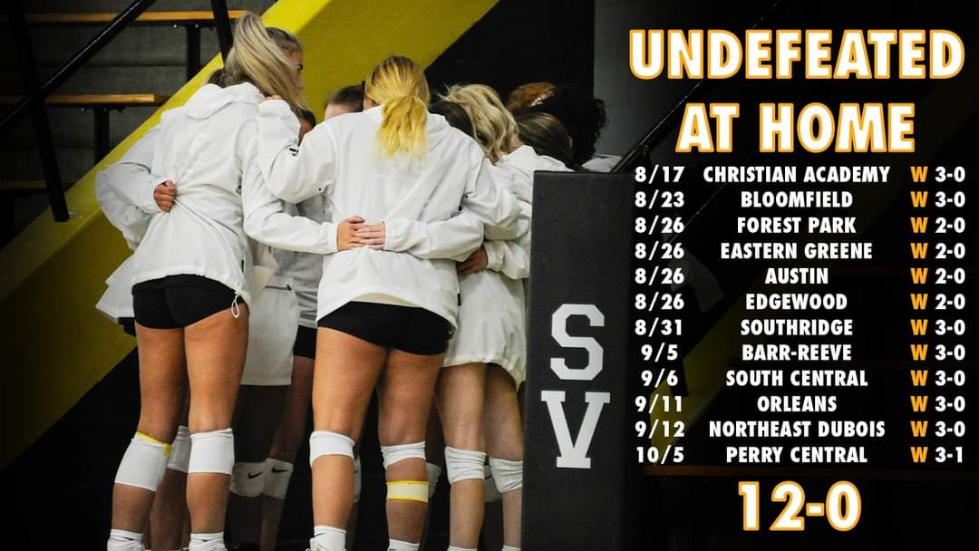 There's no place like home! With last week's win over Perry Central, we wrapped up the program's first undefeated home slate in more than a decade. ⚫️🟡
