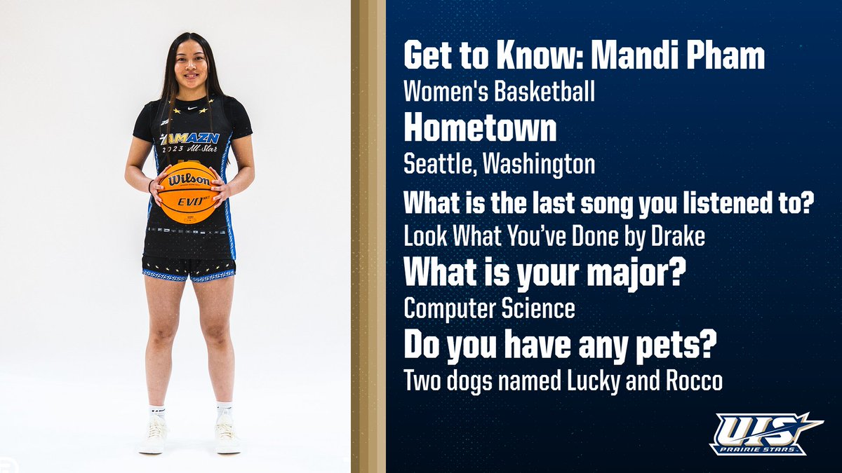 NEWCOMER SPOTLIGHT  

➡️ Mandi Pham, <a href="/UISWBB/">UIS Women’s Basketball</a> 

Welcome, Mandi 👋    

#WeAreStars | #ProtectThePrairie