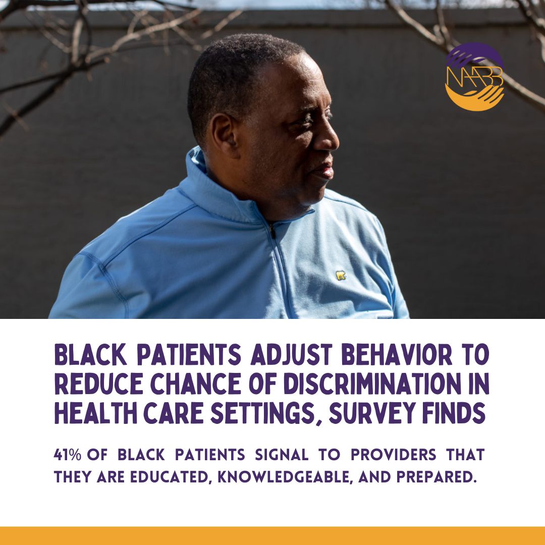 Black patients have been adapting to navigate healthcare spaces due to the need for a more equitable experience and that's just unacceptable. There would be no qualifying factors for receiving quality healthcare. Things must change now!