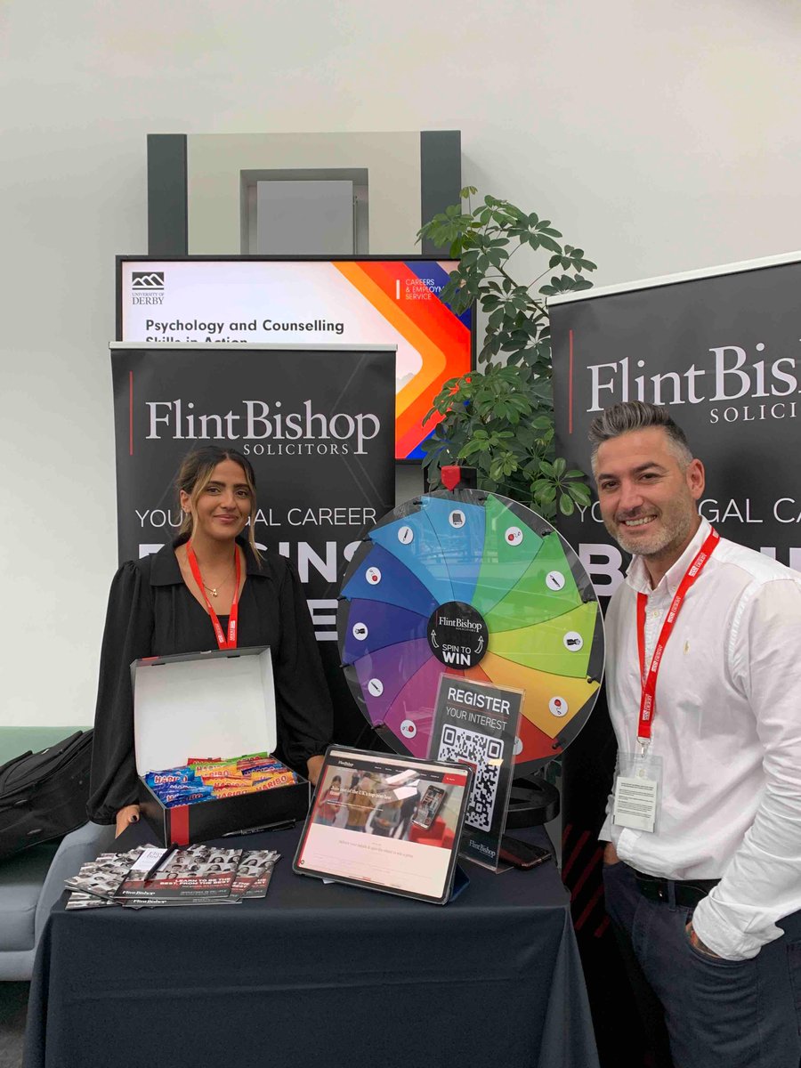 DerbyUni's tweet image. We’ve had a great day at the Derby Talent Fair, meeting industry experts, leading employers, graduate recruitment specialists and more. 👋

Over 50+ fantastic employers joined us in the Kedleston Road Atrium, showing our students what opportunities are available. 💻💼 

#GradJob
