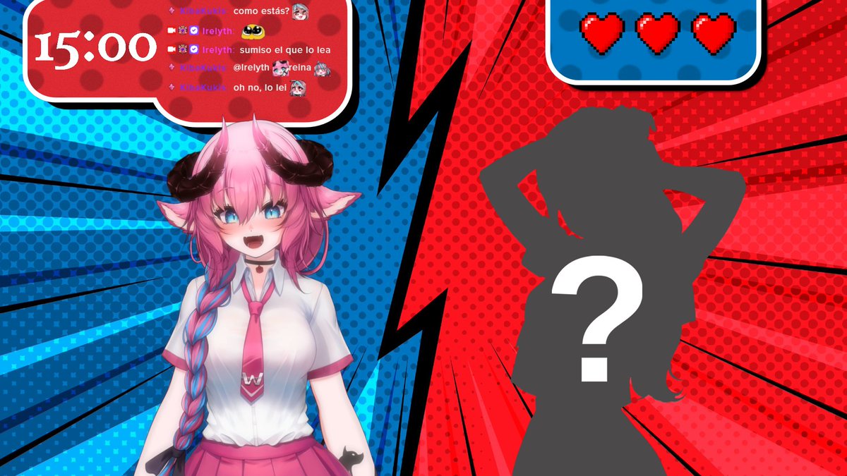 🟥¿Alguna Vtuber quiere collab?🟥

Busco alguien para hacer collab mañana, la dinámica consiste en que el CHAT haga preguntas incómodas al invitado/a. 😝

Dar RT para que llegue a más Vtubers y tageen a las  que les gustaría que participen. 🌟

#VtuberES