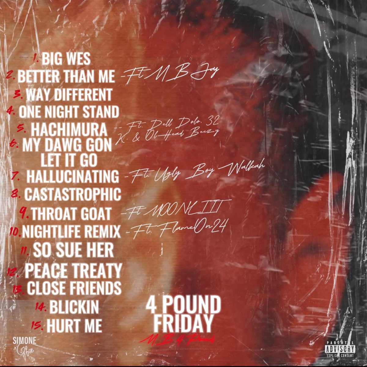 mb4pound's tweet image. “4pound Friday” by MB 4pound will be available at midnight on all music apps for download!! #4poundFriday 🔥🔥🔥🫶🏽🫶🏽🫶🏽