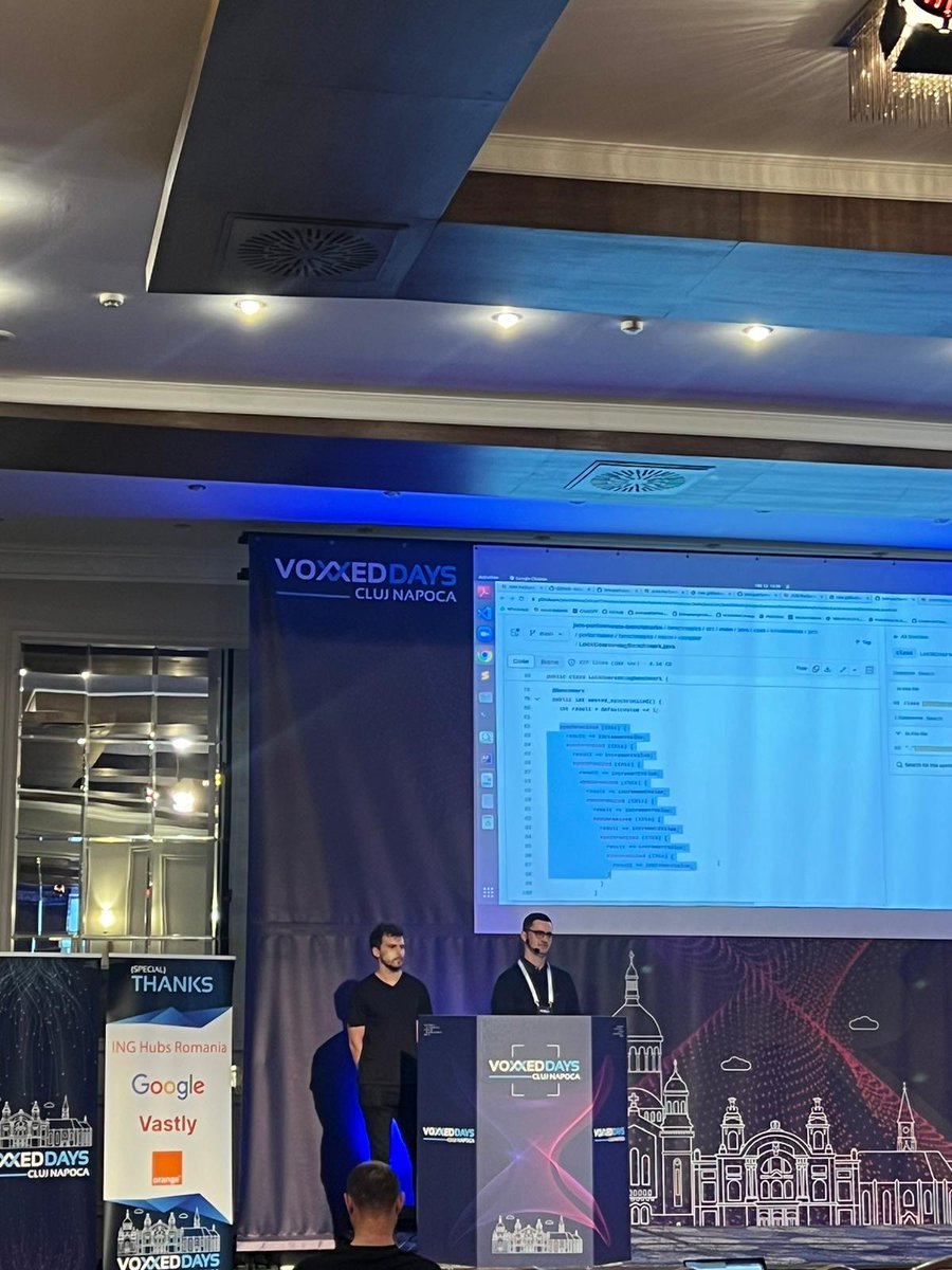 VoxxedCluj's tweet image. Join @ionutbalosin &amp;amp; @gigiblender to understand what might be “the most suitable” JVM and the JDK version to bring the most benefits without spending too much time playing with different JVM tuning flags, etc.
#itisfun #vdcluj2023