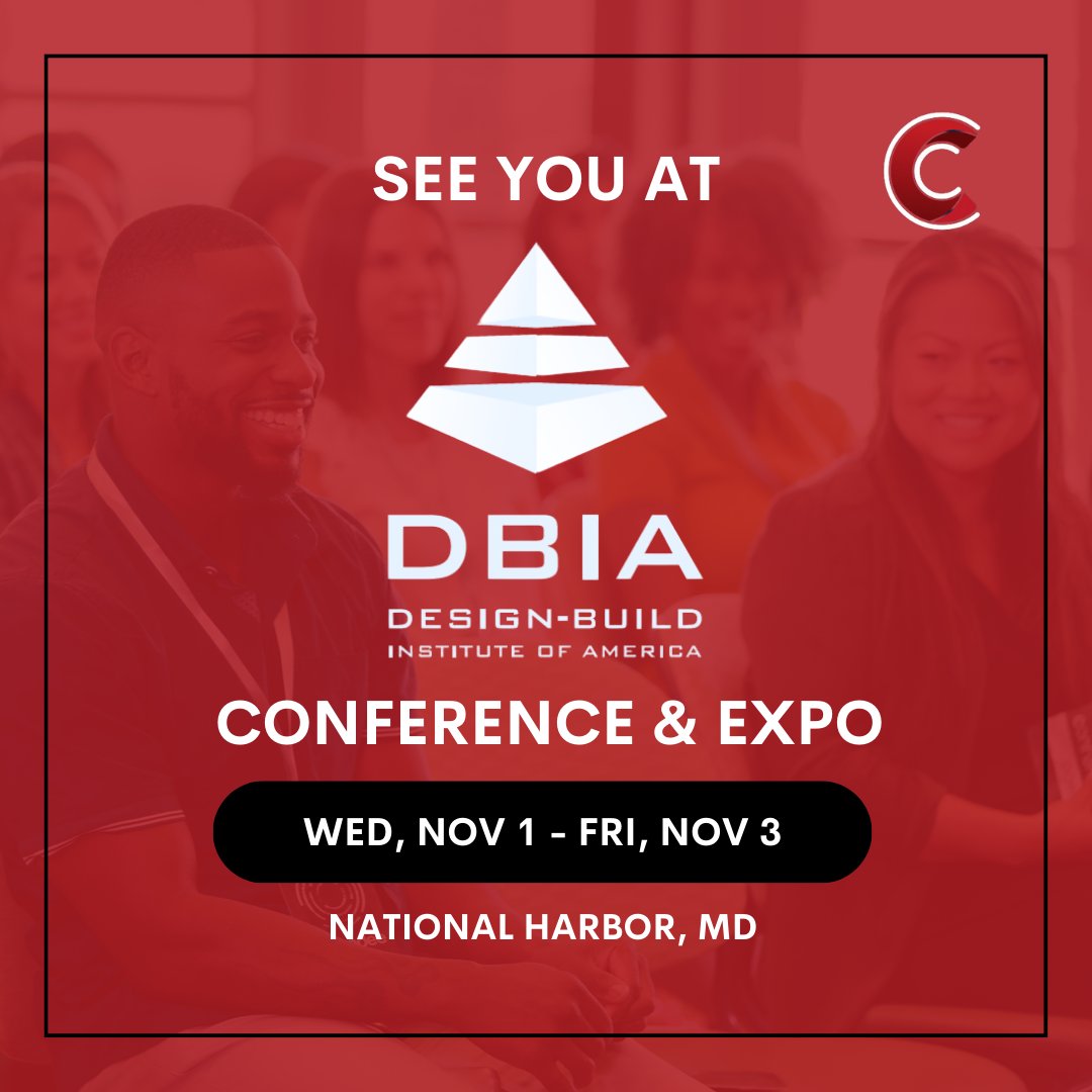 concntric's tweet image. ConCntric is excited to meet decision makers and network with all members of project teams, including general contractors, architects, engineers, attorneys and finance professionals. Will we see you there?  lnkd.in/e4fjQCw 2/2 
#DBIACon #DBIA #preconstructionsoftware