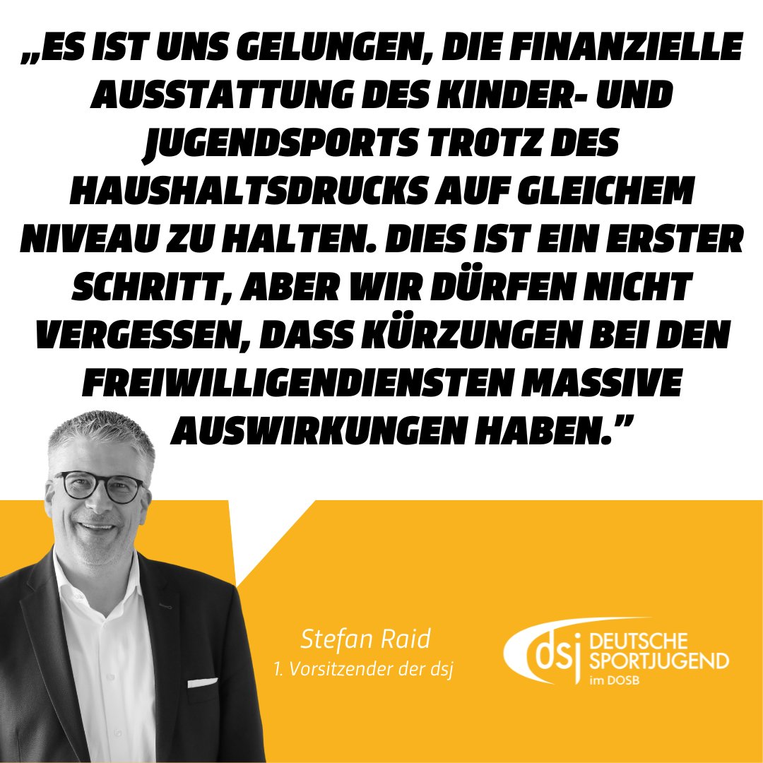 dsj4sport's tweet photo. Mit unseren Mitgliedsorganisationen waren wir intensiv und laut in Berlin unterwegs, um gegen die geplanten Kürzungen im #Haushalt zu lobbyieren. Gestern hat der Haushaltsausschuss die Kürzungen um 1 Mio. € für 2024 in seiner Beratung rückgängig gemacht.
https://t.co/eK9VqYsgEa https://t.co/pMhw9GaelB