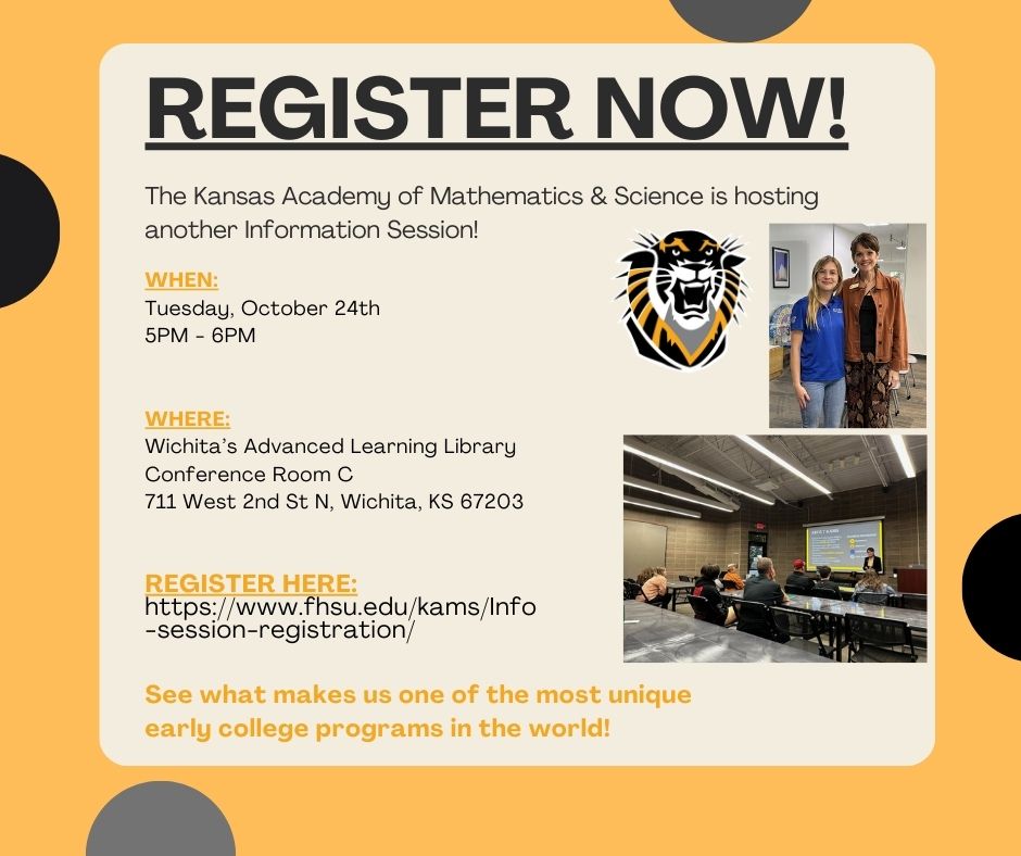 Kansas Academy of Math & Science tweet media