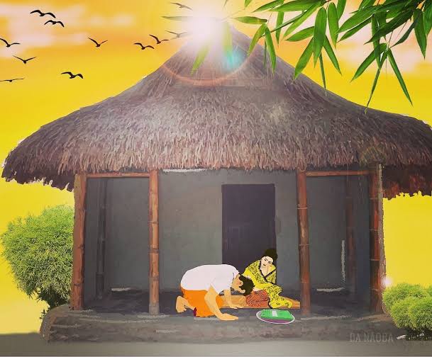 An important featival for peaceloving #Meiteis is NingolChakouba where daughters of the family are invited to their parental homes by their parents&amp;brothers for feasts.The daughters are also gifted with gifts as a mark of love by the family.The daughters inturn bless the brothers