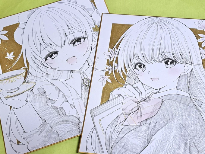制コミ合わせに描いた直筆作品をBOOTHに仮登録しました。 会場購入ご希望の方はご相談ください(大色紙のみ)。通販ご希望の方は入荷通知の受取設定をお願いします。 大色紙→ https://booth.pm/ja/items/5162402 ハガキサイズドローイング→ https://booth.pm/ja/items/5162933