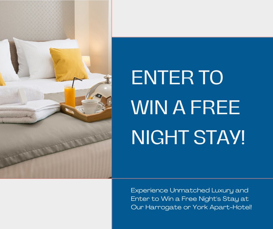 Win a Complimentary Night's Stay at Our Deluxe Apart-Hotels in York or Harrogate!

Visit our website at thelawrance.com for more details.
#businesstravel #hotelsandmotels #selfcateringaccommodation #entertowingiveaway #entertowin #visityork #visitharrogate #visityorkshire