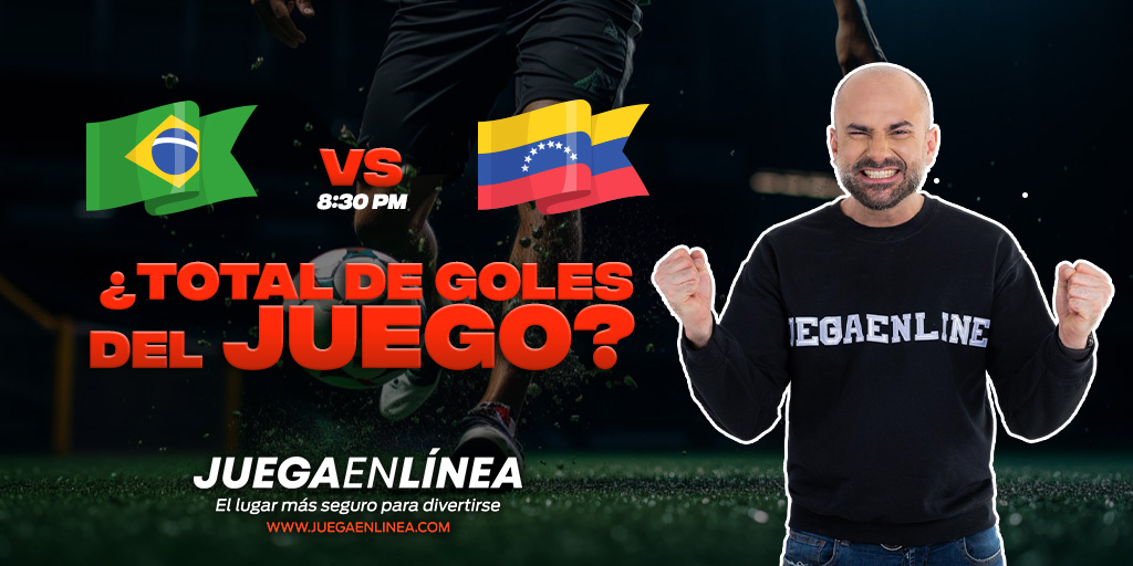 #SorteoJEL

#Brasil 🇧🇷 🆚 #Venezuela 🇻🇪

¿Total de goles en el juego?

⚽️🏆Condiciones⚽️🏆

Dar RT➕MeGusta
✅Comentar su pronostico y usuario activo
1⃣ comentario por usuario.
1⃣0⃣0⃣💲 a repartir entre 5 ganadores.
⏱️ Válido hasta: 8:30 PM

#Eliminatorias #Vinotinto #Mundial2026