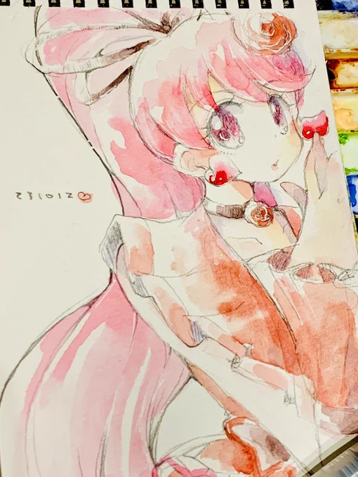 ラブリー #プリキュア版深夜の真剣お絵描き60分一本勝負 