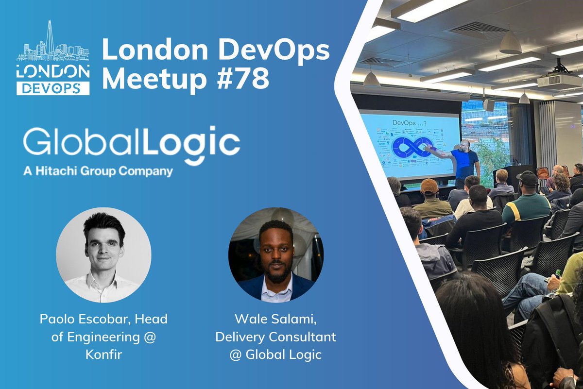 London DevOps returns next week at GlobalLogic's London HQ! Sign up to attend here: buff.ly/3tuwpGm