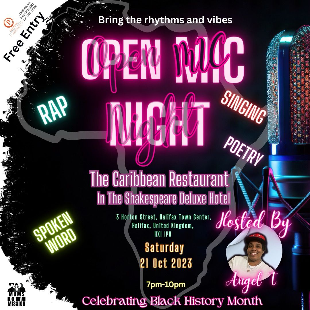 VACLocalLives's tweet photo. It's #BlackHistoryMonth! 

To celebrate  #VACMember org @Mumsmission_ are hosting an open mic night at the first Caribbean restaurant in Halifax! 

👇🏾For more information please see below 👇🏾 https://t.co/XNsrD4iYmb