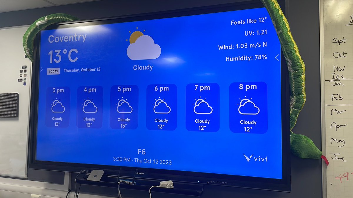 mcolliver's tweet photo. Testing out a vivi box @ViviEducation to compare with ditto @TryDitto - screen sharing / digital signage with the idea to allow easy screen sharing from both staff and student devices https://t.co/haHOcHsRhv