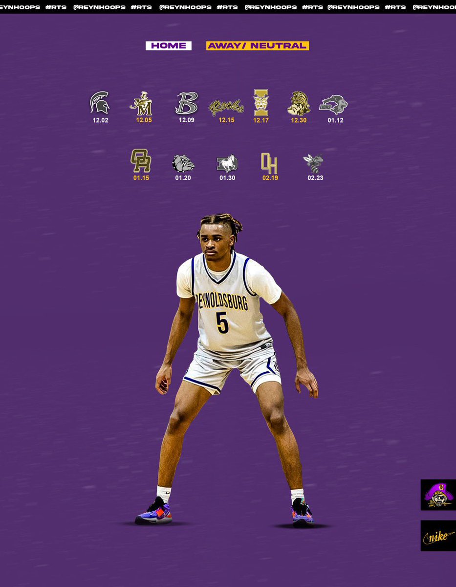ReynHoops's tweet photo. The Raiders will have one of the toughest non-conference schedules in the state!! Can’t wait to start the journey… 

#scheduleformarch #RTS 🏴‍☠️🏀🔥 https://t.co/weVM4lYwvV