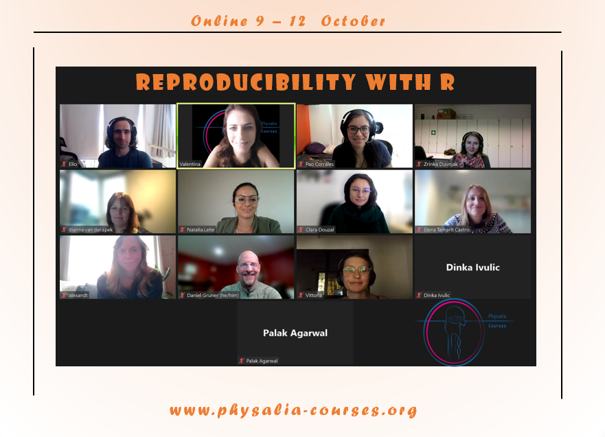 Physacourses's tweet photo. Emphasizing the crucial importance of ensuring full reproducibility in your analyses!  Many thanks to Elio and Paola for teaching us how to achieve this with R. We hope our attendees put it to good use in their projects. 📊📈  

#Rstats #DataReproducibility https://t.co/nNKT41GGWo