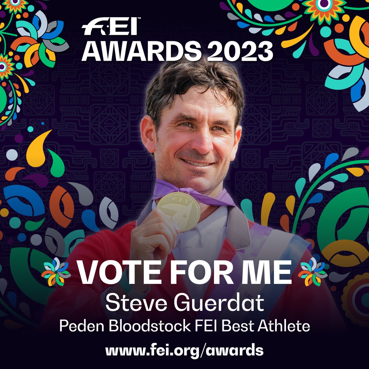 So proud to be short-listed with my groom Emma for the 2023 FEI Awards. Vote for us, every vote counts…

👉 fei.org/awards

#FEIAwards