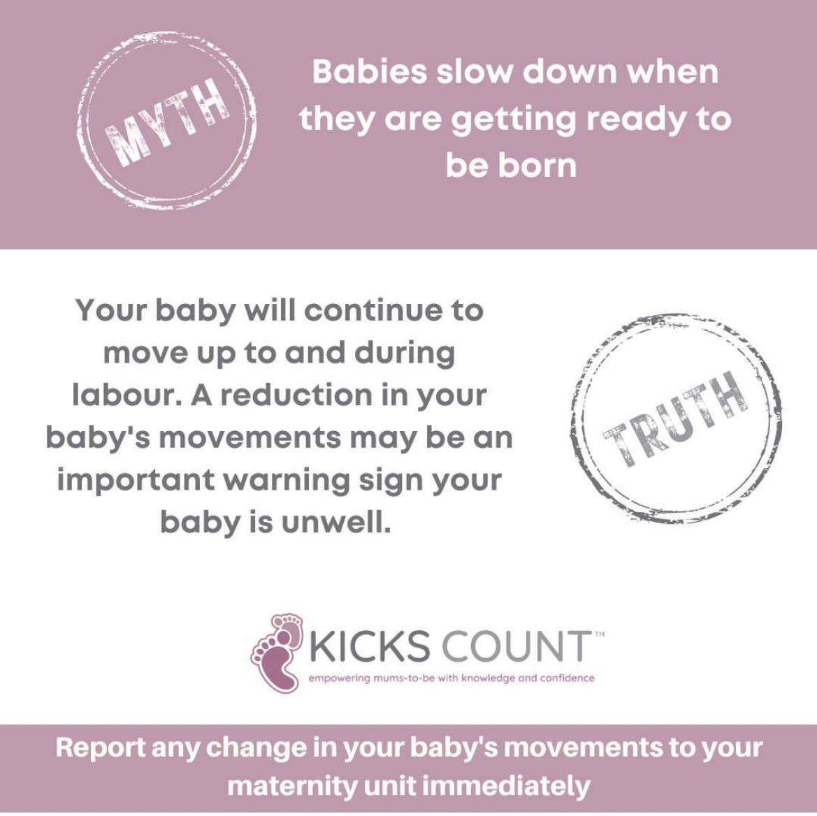 PLEASE SHARE @BBC!! Having just told 1.6 million Doctors viewers “At 38 weeks the baby doesn’t move as much because there’s not enough room” you need to correct this!!! BABYS DO NOT SLOW DOWN..The show has already gone out so please at least share this information now.