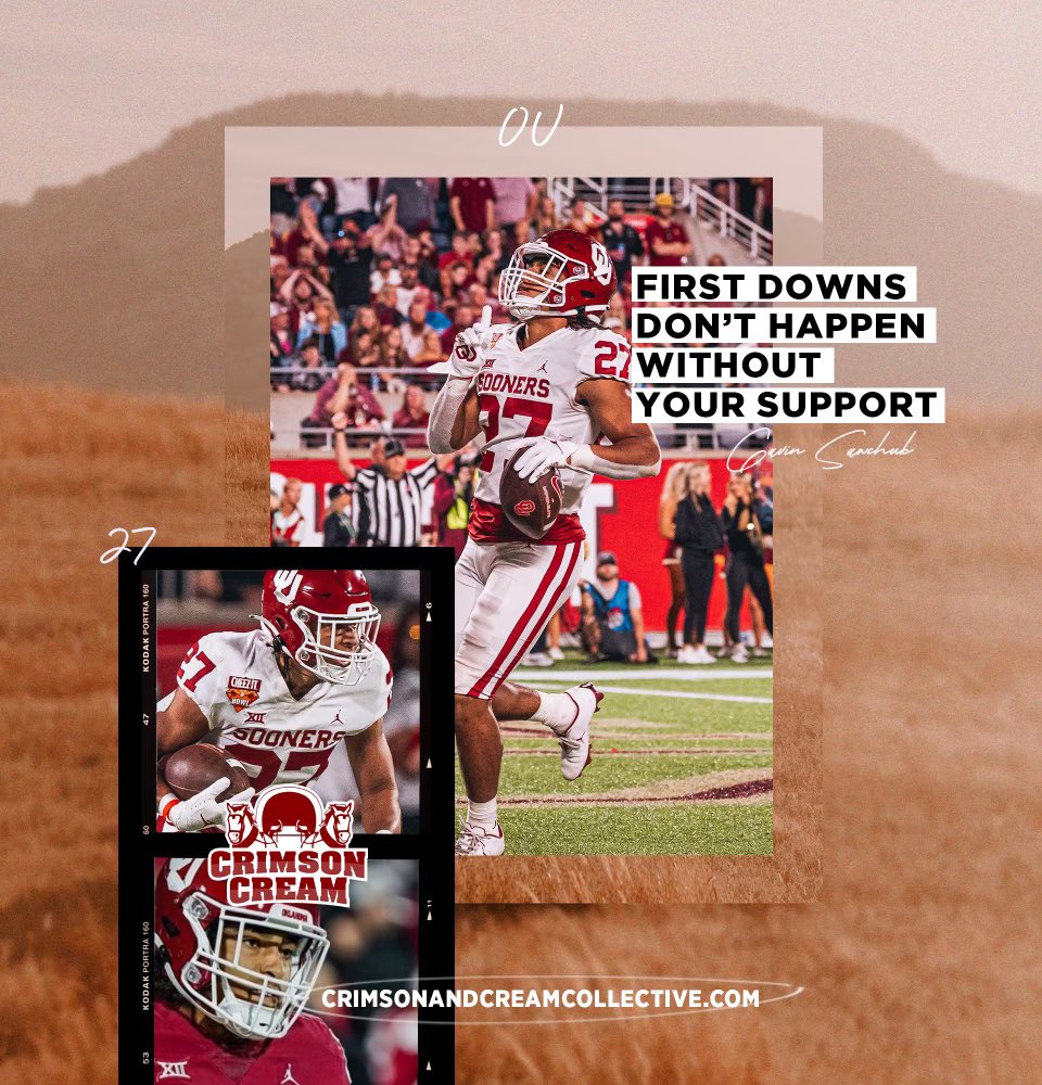 Sooner Nation, big wins like Saturday aren't possible without your support. Let's keep the momentum going this season by supporting @CrimsonCreamNIL! crimsoncreamcollective.com/feeds/contribu… 🏈 🏆