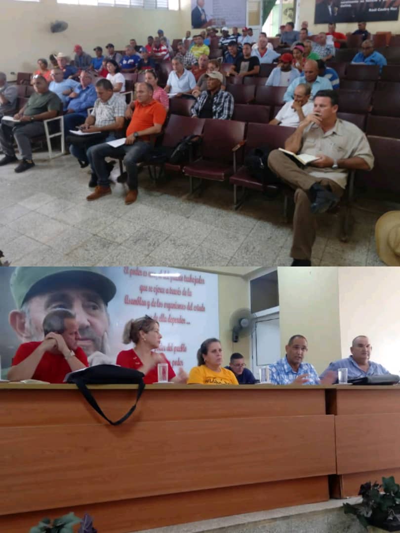 Participamos en reunión de chequeo de los indicadores de la Zafra en Ciro Redondo.
#LatirAvileño 
#LatirXUnEneroDeVictorias