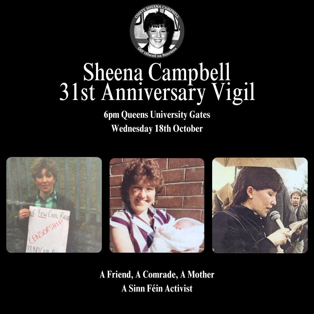 QUB Ógra Shinn Féin - Coiste Sheena Campbell tweet media