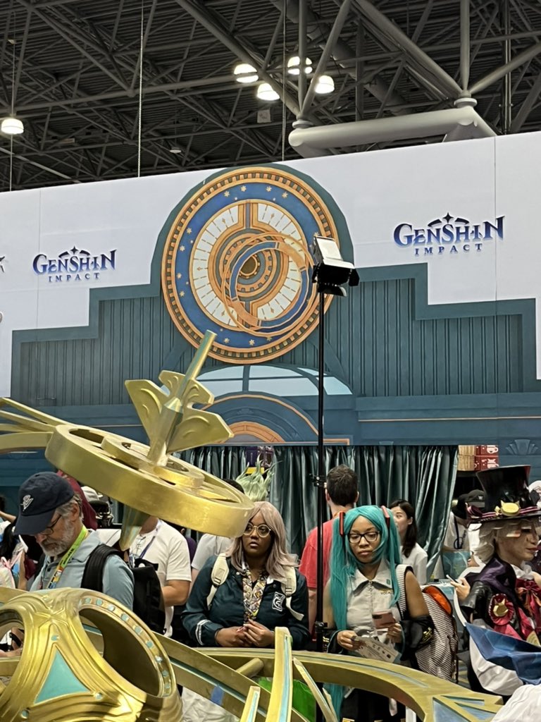 Genshin Booth @ NYCC! #FontaineNYCC #GenshinImpact