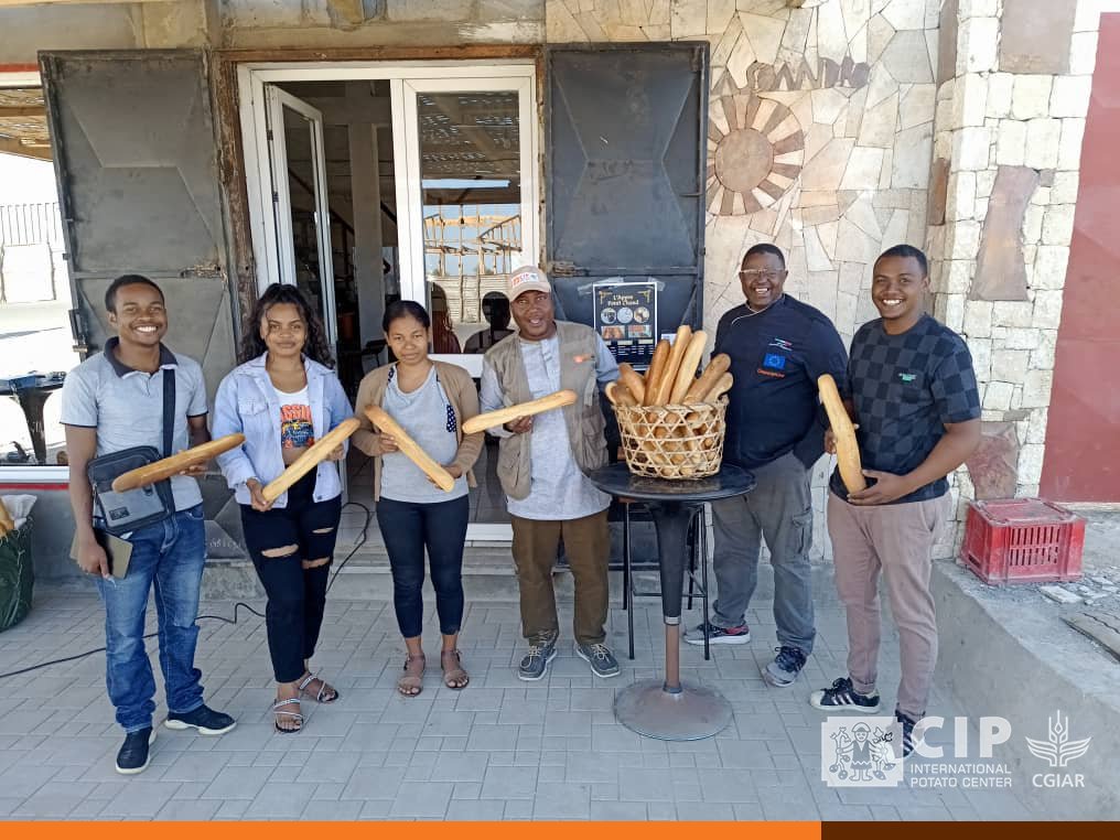 CIP Madagascar (@cip_madagascar) on Twitter photo Bread made from mashed orange-fleshed sweet potatoes is now possible in Madagascar, thanks to the expertise of the International Potato Center <a href="/CIP/">CIP Motorsports</a>. Another way to combat hunger and malnutrition.
<a href="/CGIAR/">CGIAR</a>
<a href="/Cipotato/">International Potato Center</a>
<a href="/WB_Madagascar/">Banque mondiale Madagascar</a>
#MIONJO Bread made from mashed orange-fleshed sweet potatoes is now possible in Madagascar, thanks to the expertise of the International Potato Center <a href="/CIP/">CIP Motorsports</a>. Another way to combat hunger and malnutrition.
<a href="/CGIAR/">CGIAR</a>
<a href="/Cipotato/">International Potato Center</a>
<a href="/WB_Madagascar/">Banque mondiale Madagascar</a>
#MIONJO