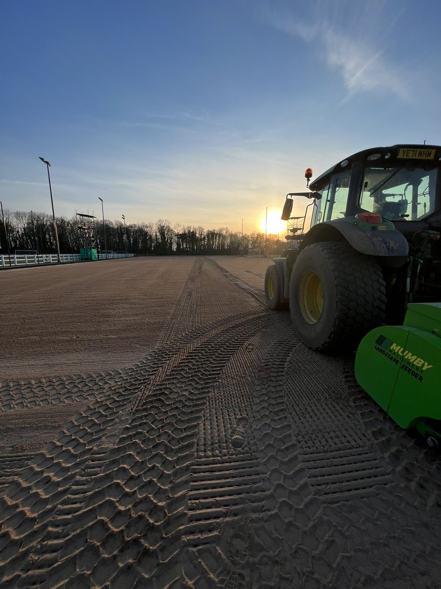 zacharias_jones's tweet image. A few shots throughout the year of 2023! It was a busy renovation season but we chewed through it. @CSportsTurf