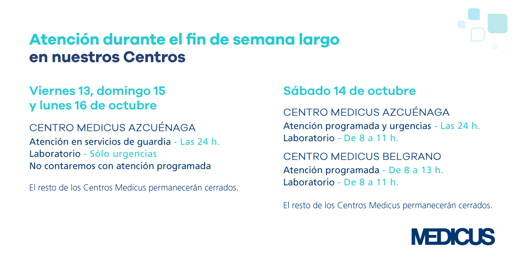 #MedicusTeInforma