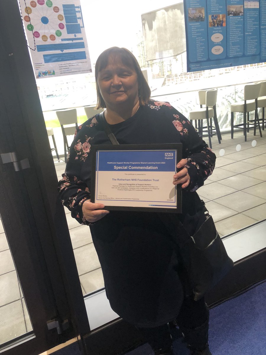 Kerryhope01's tweet photo. HCSW Programme Shared Learning Event
We didn’t win the main award but we won a special commendation award for the value and recognition of healthcare support workers
@CindyStorer73 @CarolineMacki12 
#weareHCSWs https://t.co/LZHvXY4tyx