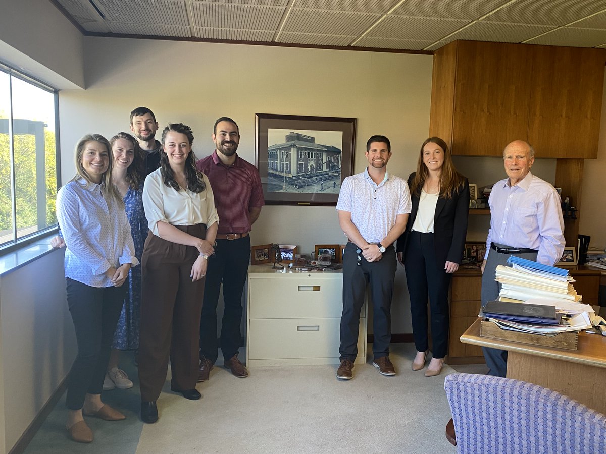 MaddinHauserPC's tweet photo. Firm associates, along with our 2024 summer associate, enjoyed a special program where Michael Maddin shared stories, spoke about the history of Maddin Hauser, and gave advice for career and professional development. https://t.co/I9rSwp2daw