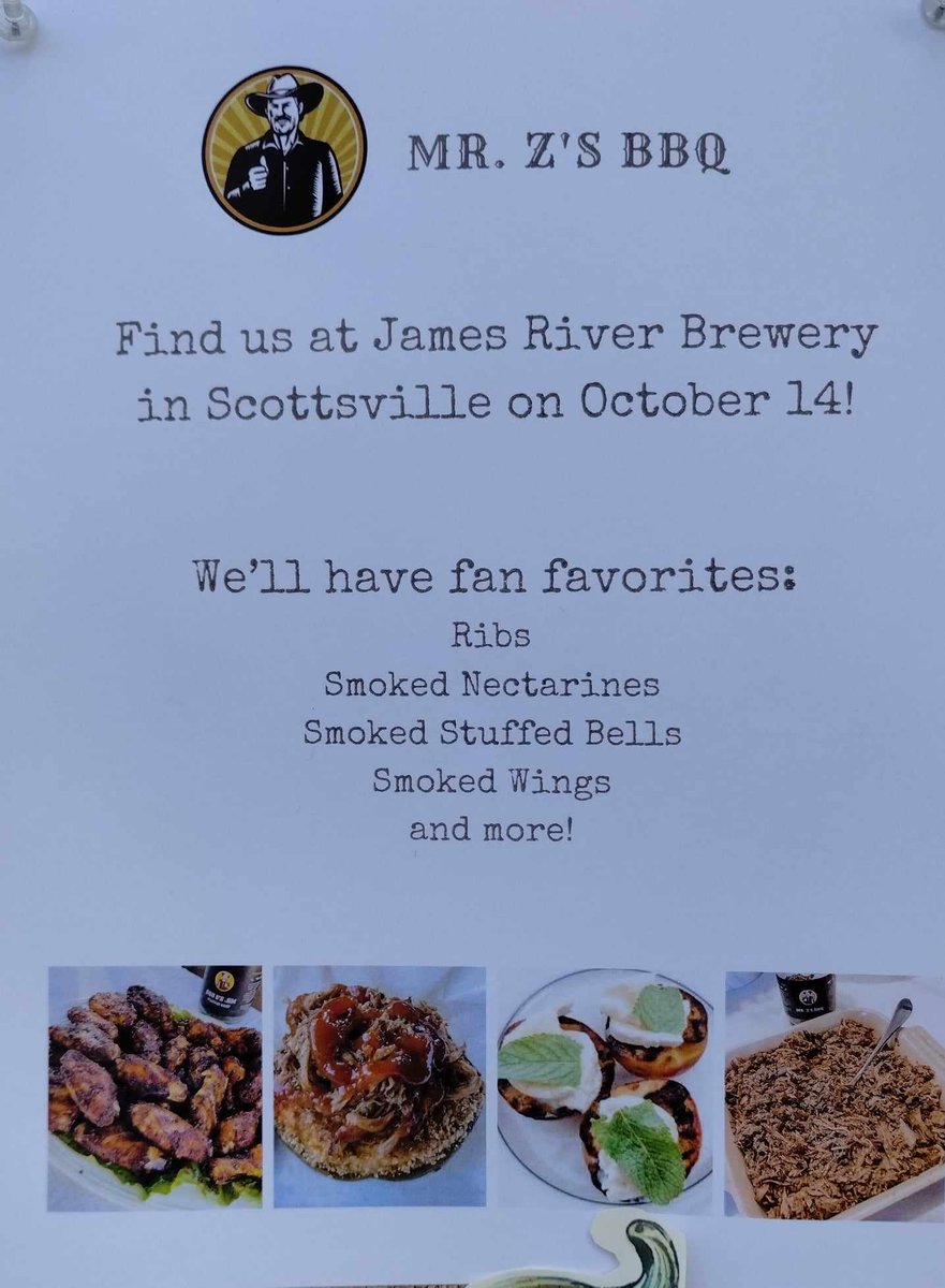Craft Brews and BBQ this Saturday @ JRB!!