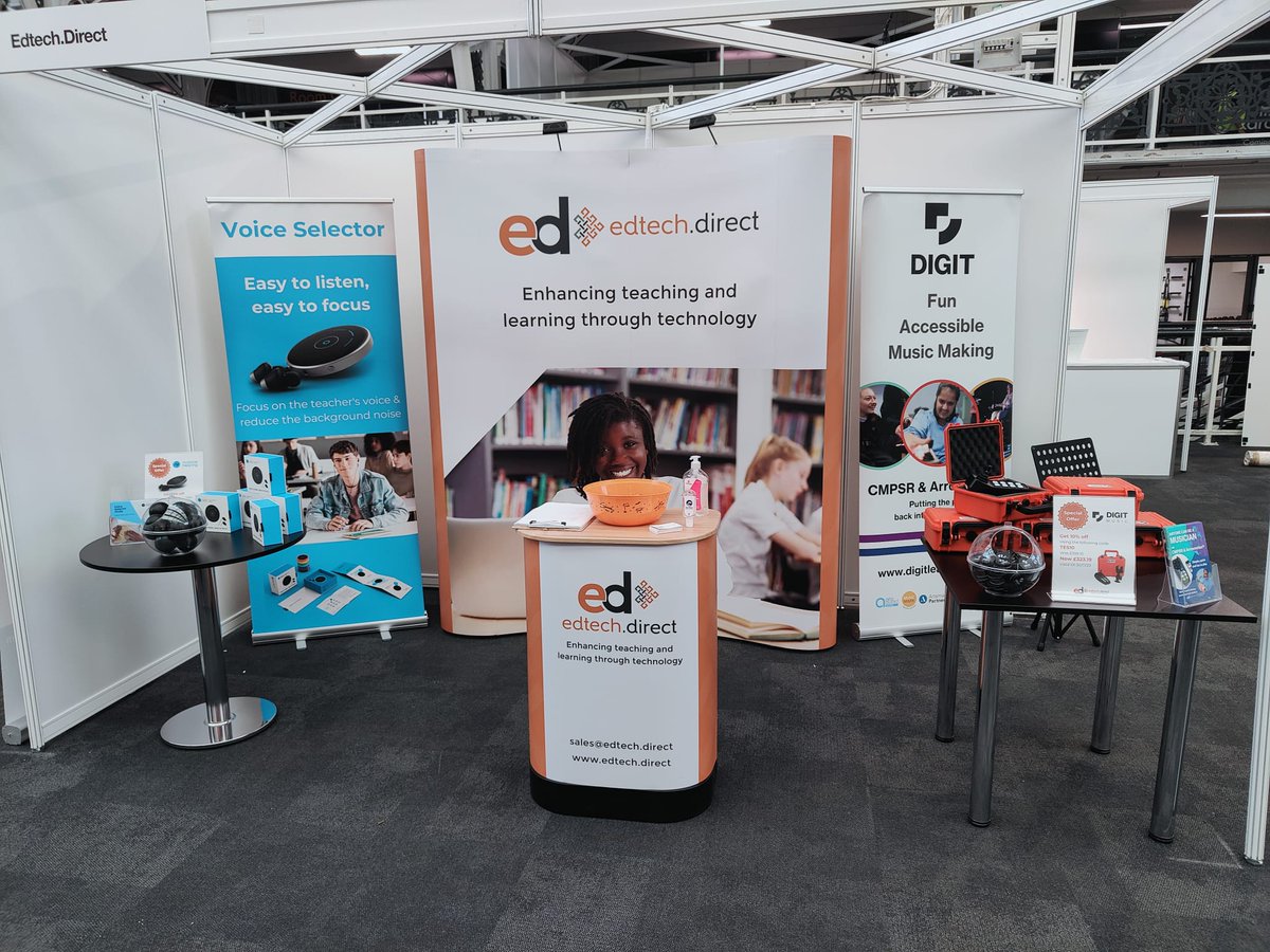 edtech_direct's tweet photo. We are all set up and ready to meet you at the @SENDShowUK tomorrow. If you are attending, don't forget to visit us on stand 212 to see our partners @Digit_Learning_ and Nuanace Hearing #TESSENDShow #edtech #Stand212 https://t.co/oMtVBh5duk