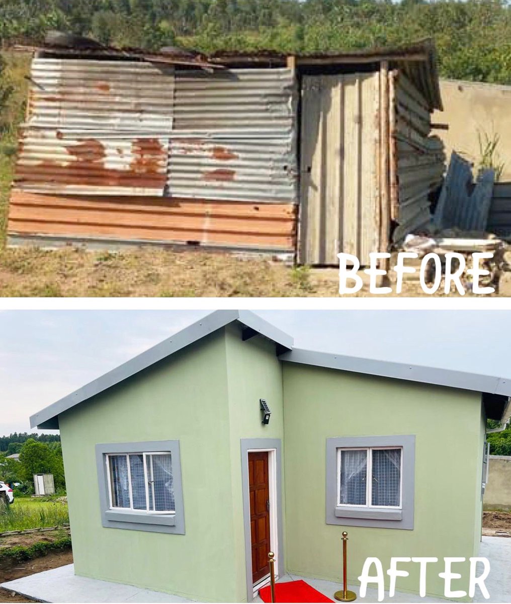collenmashawane's tweet photo. How life used to be VS How life is for the Sibisi Family ❤️❤️❤️ https://t.co/xMbiAcbLuf